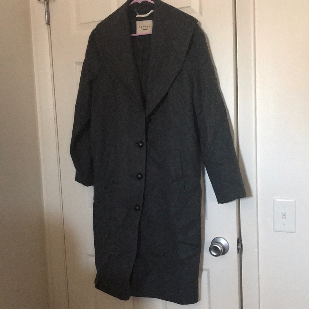 Canvas coat for woman size 10